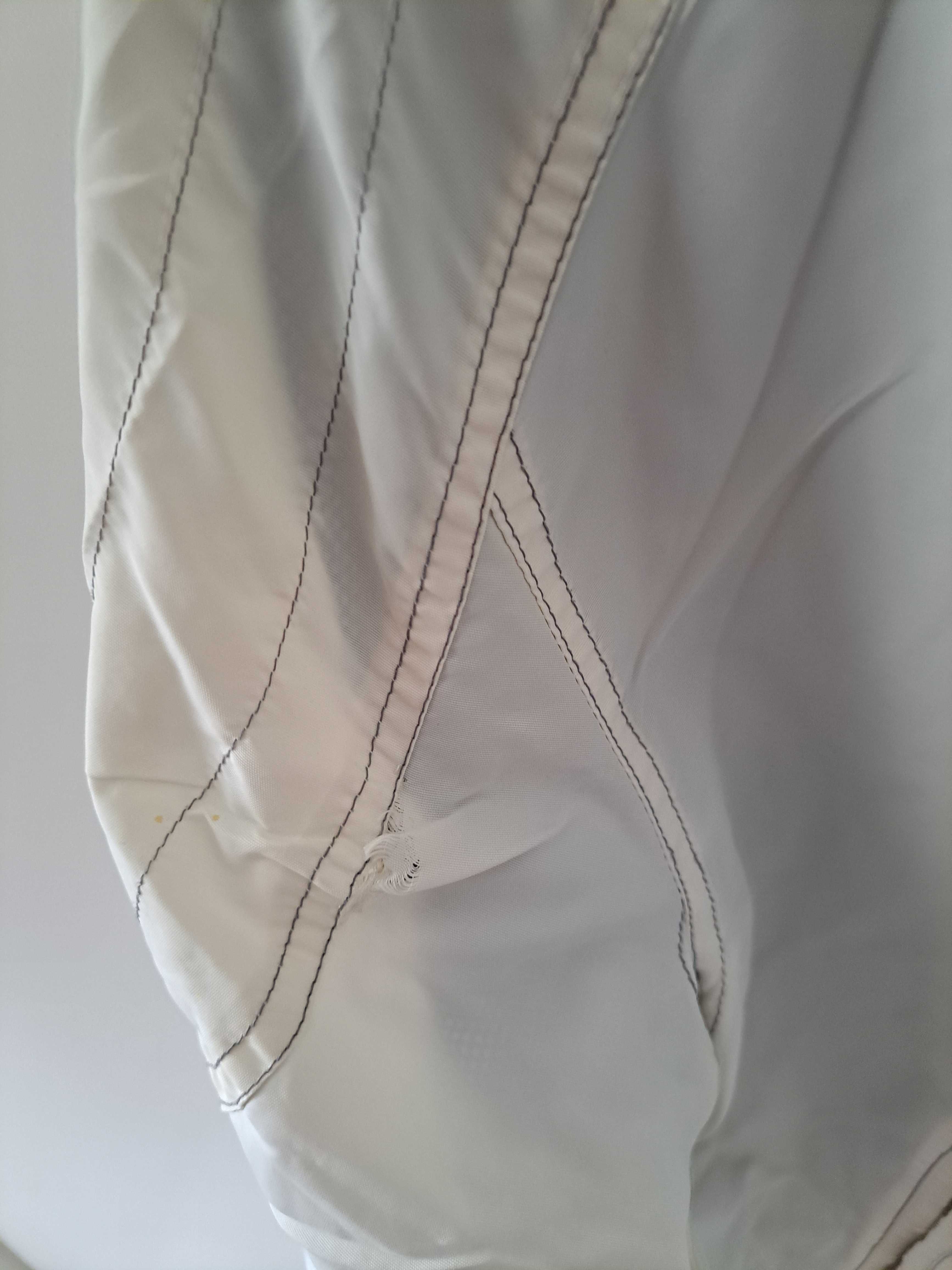 Przejsciowa kurtka biała Armani jeans damska