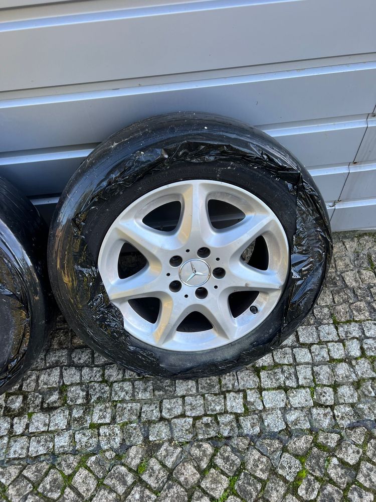 Jantes + pneus michelin 16 mercedes