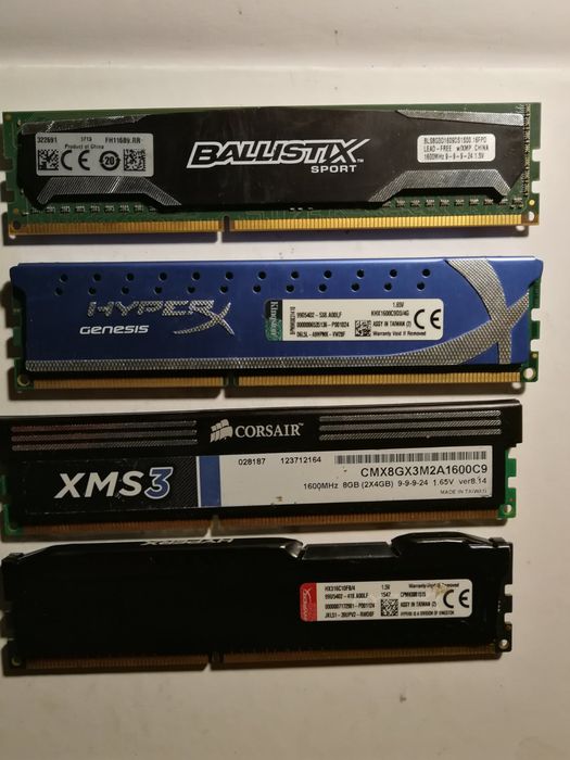 ddr3 8gb (2x4gb) ddr4 оперативна пам'ять dimm до ПК з ох