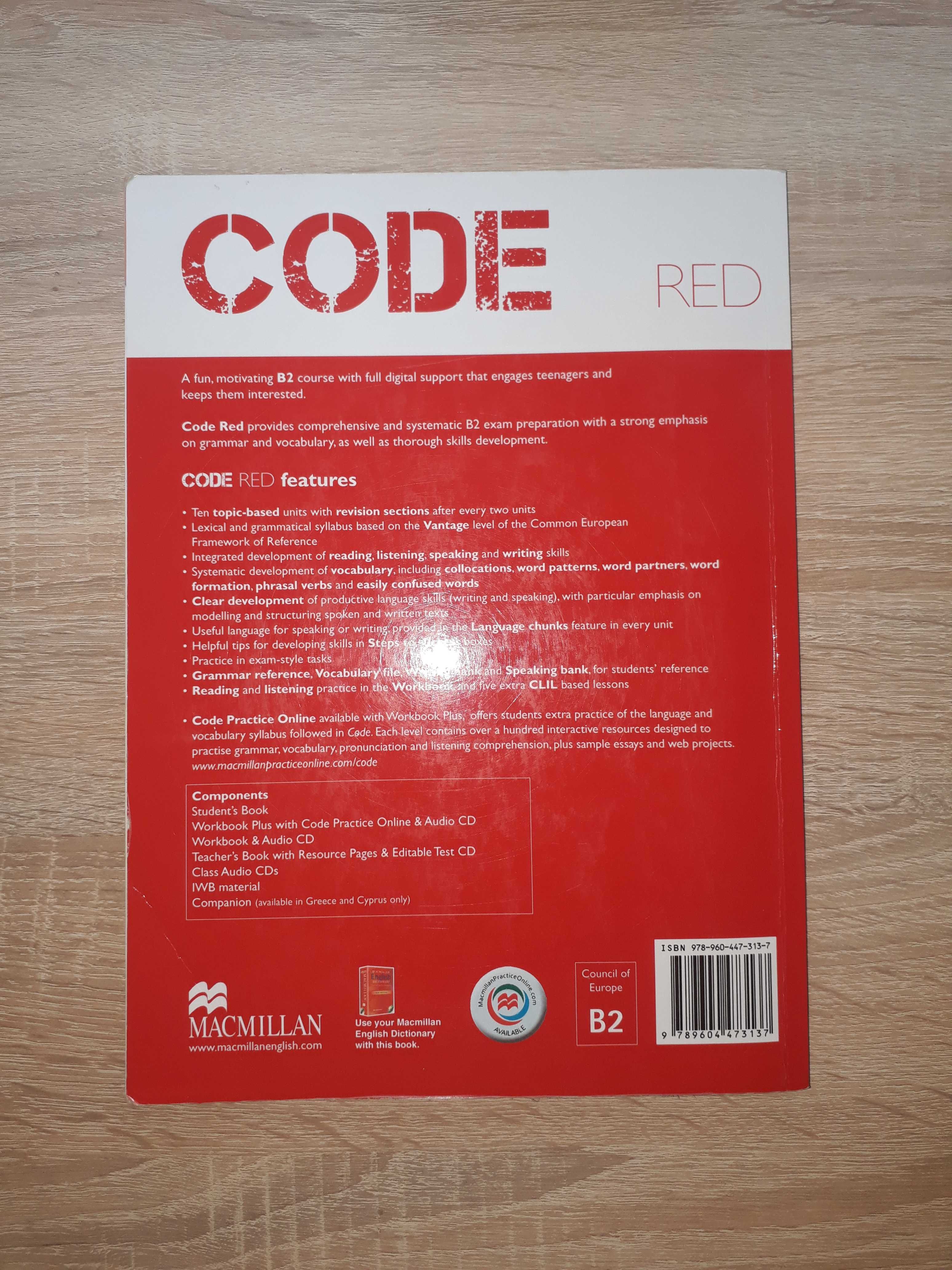 Code Red B2 student's book, podręcznik