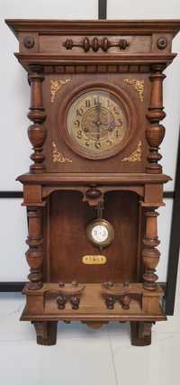Старинные коллекционные настенные часы Jungens