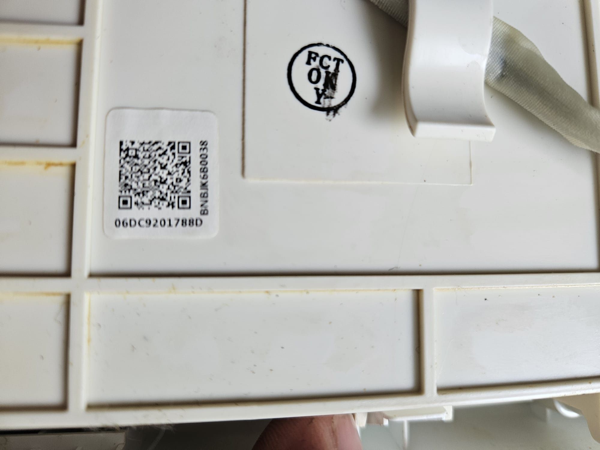 Części pralko suszarki Samsung WD80J6A00AW