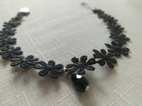 Chocker naszyjnik czarny + GRATIS drugi