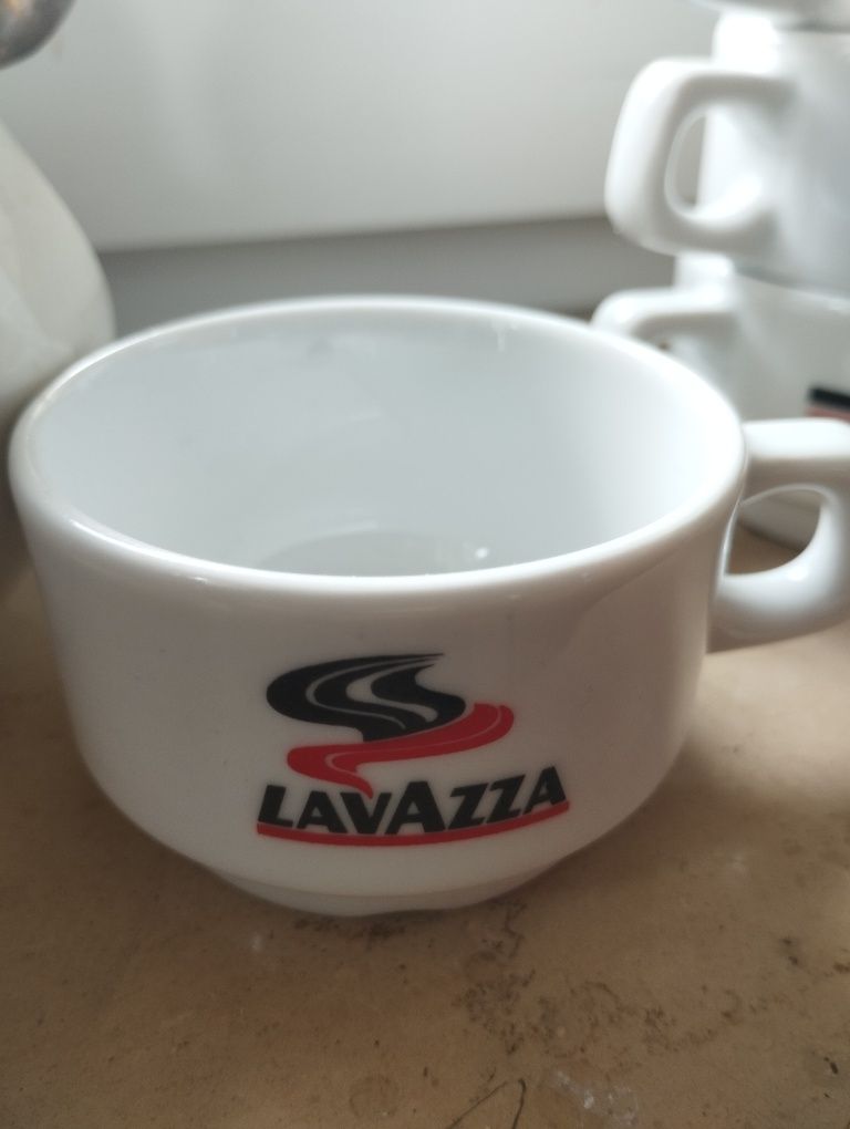 Oryginalne filiżanki do espresso lavazza vintage