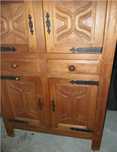 drewniana komoda barek