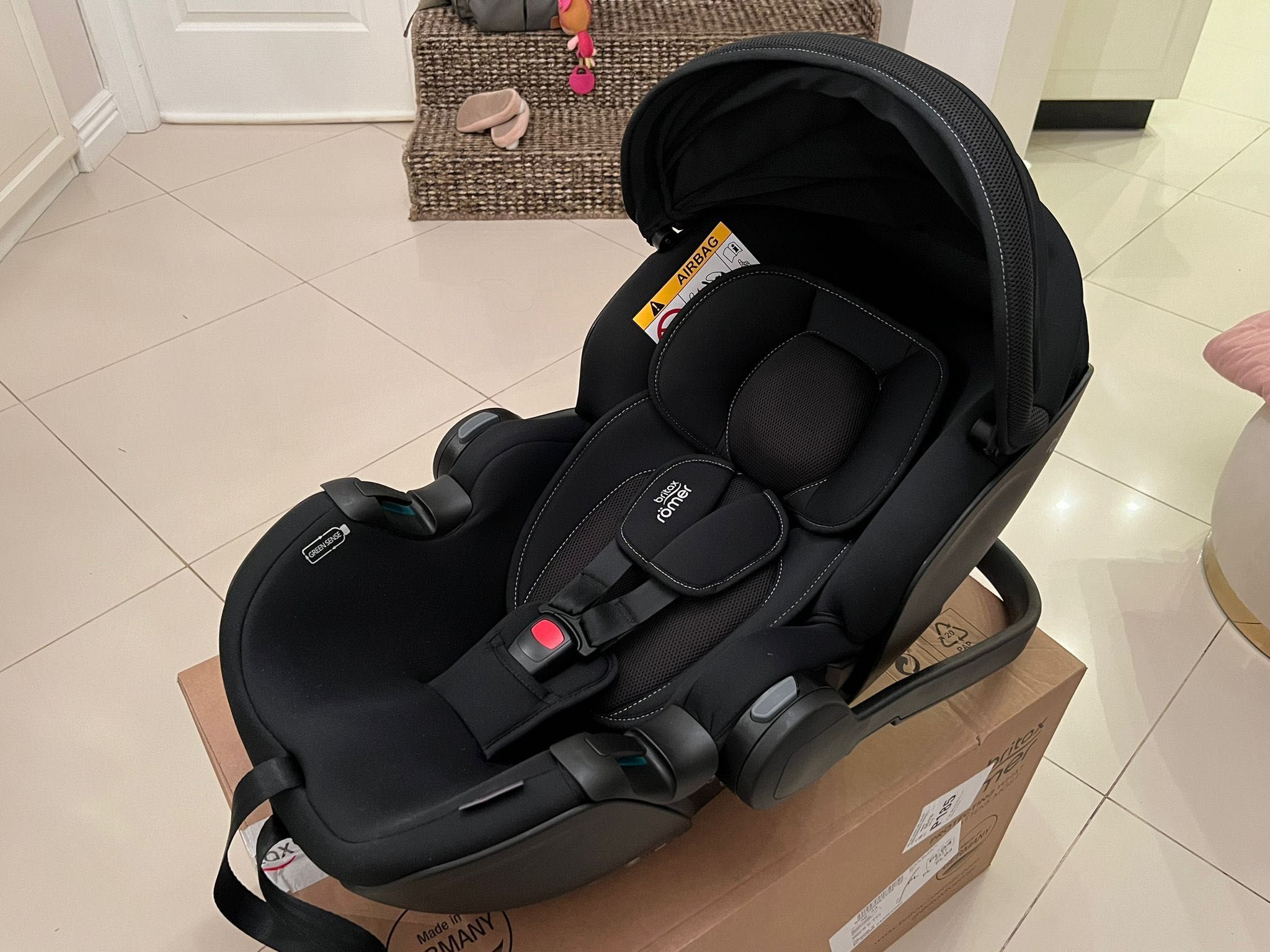 Britax Romer BABY SAFE PRO Galaxy Black fotelik nosidełko NOWE