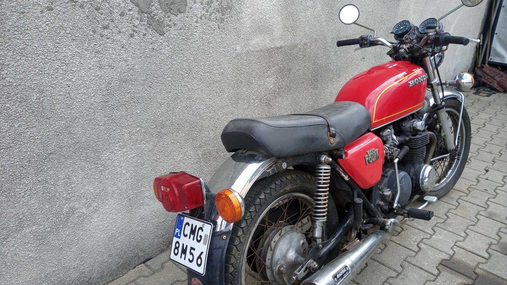 Honda Cb k550 zarejestrowana