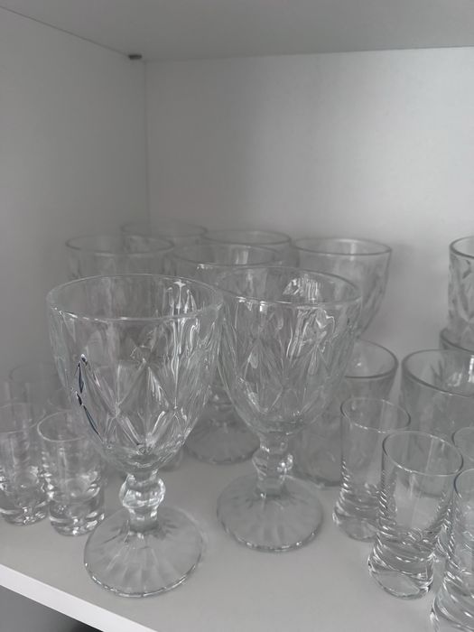 Zestaw 7 kieliszków do wina, kieliszek do wina Homla kryształ