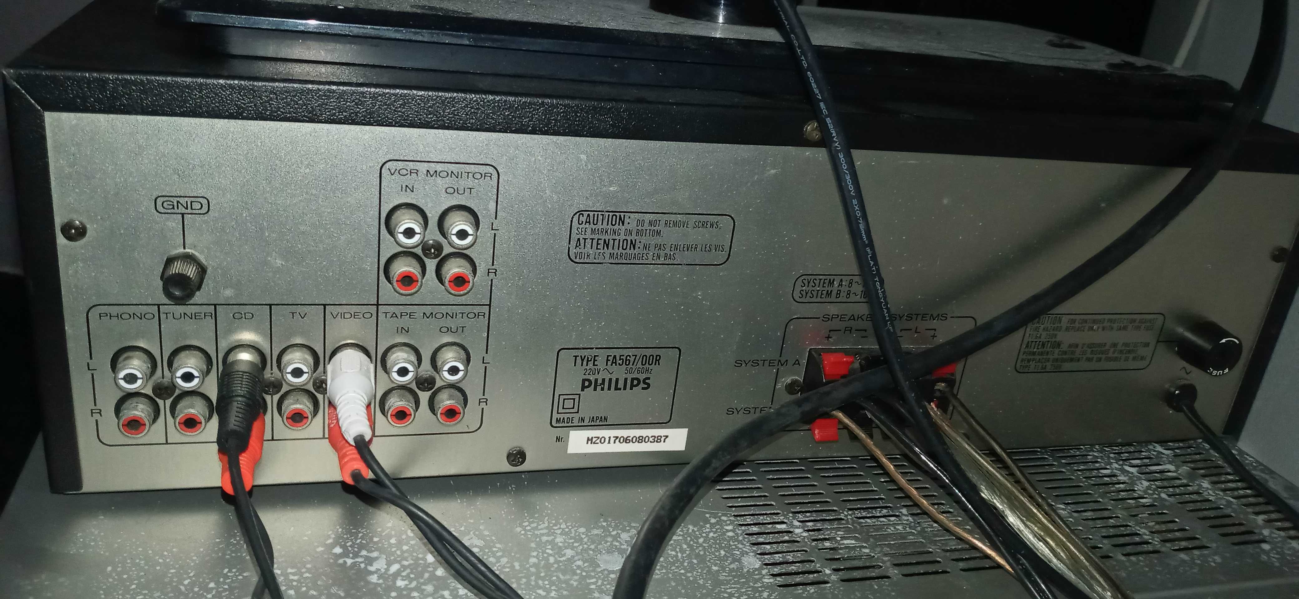 Sprzedam komplet 2x kolumny + wzmacniacz