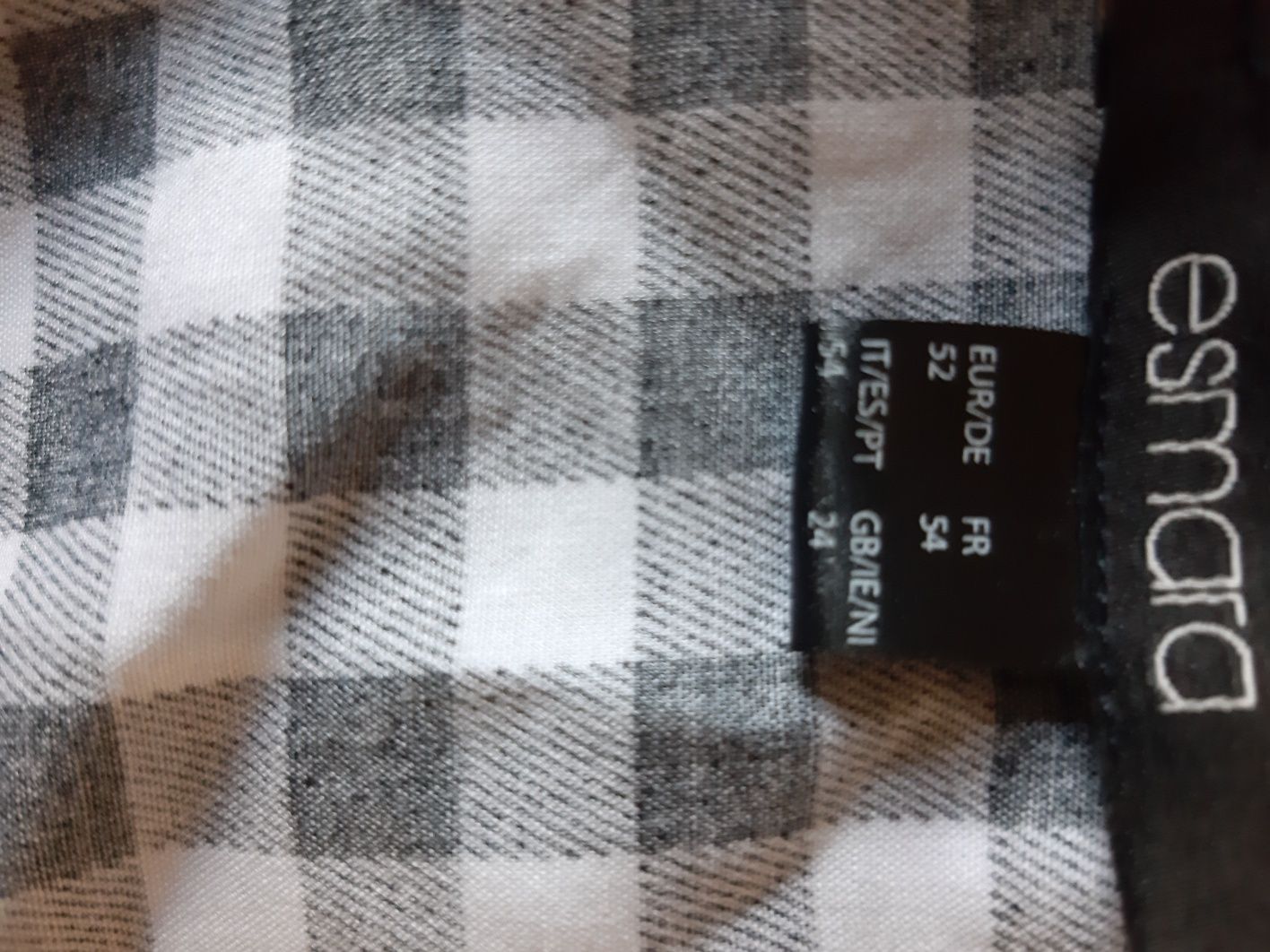Kopertowa bluzka dekold baskinka plus size 52