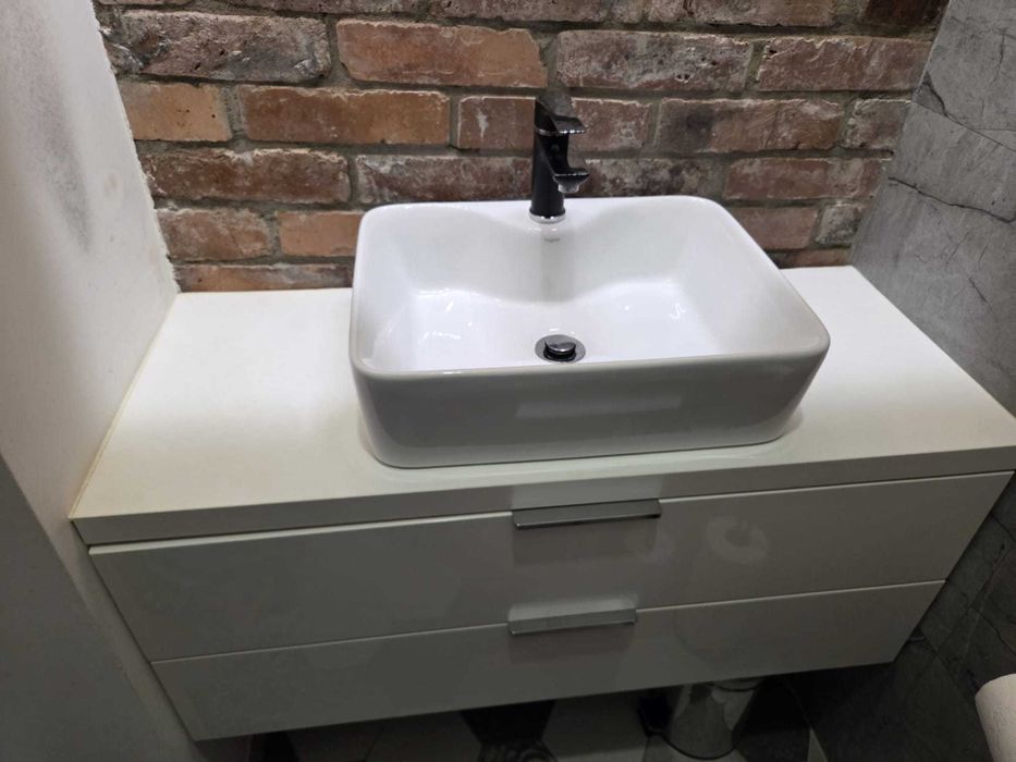 Szafka łazienkowa z umywalką (100 × 40 cm)