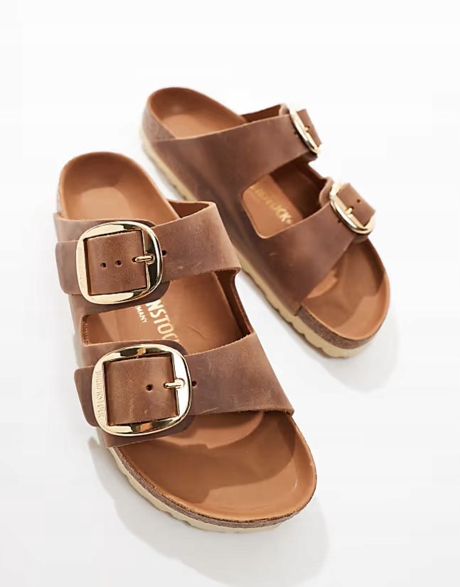 Birkenstock 39 Klapki Arizona Brązowe J28565