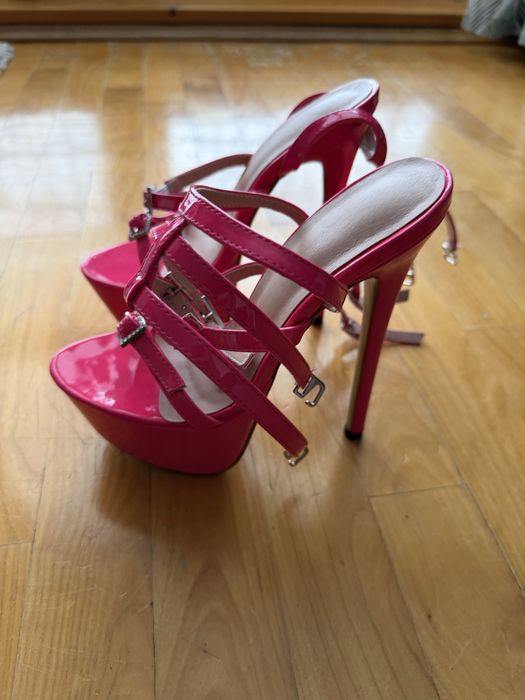 Szpilki 35 nowe wysokie 17cm