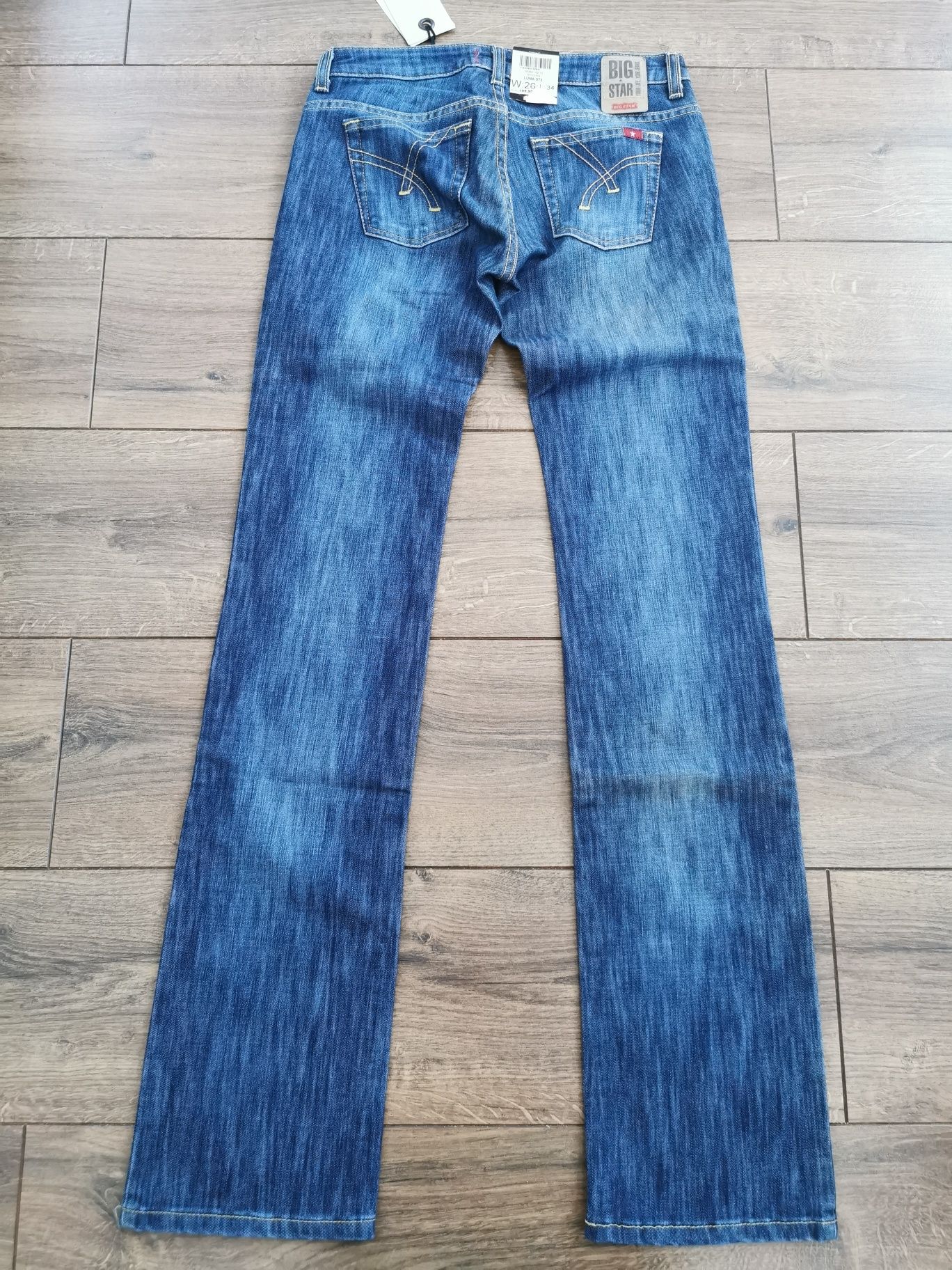 Spodnie jeansowe Big Star W26 L34 damskie nowe