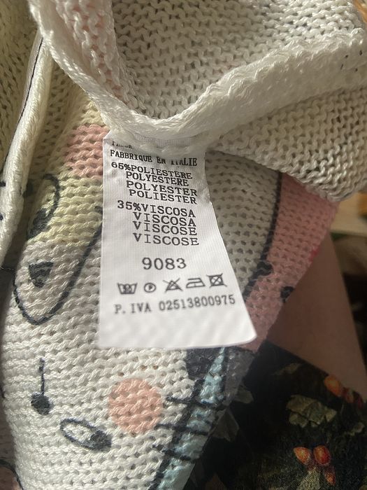 Cienki sweterek bluzeczka w koty