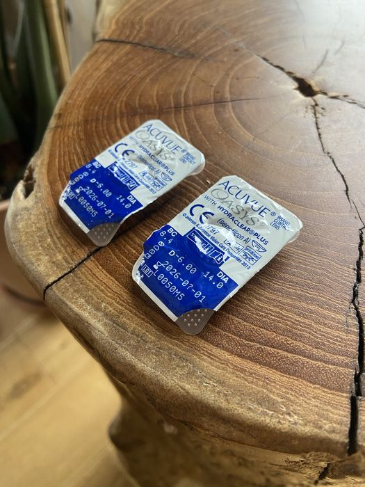 Soczewki kontaktowe Acuvue Oasys -6.00 dwie sztuki