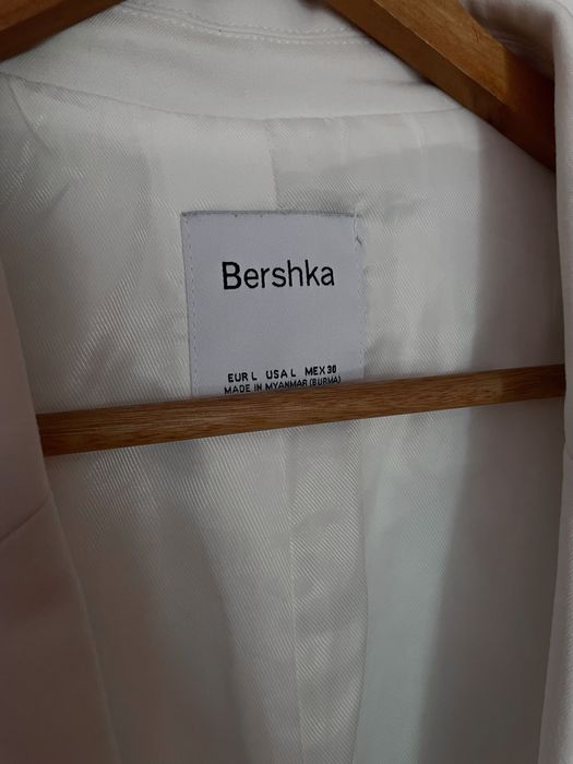 Blazer Branco L - Bershka