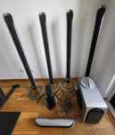 Colunas de Home Cinema LG 5.1 - Modelo LHS 55-TBS + Subwoofer 55-TBW
