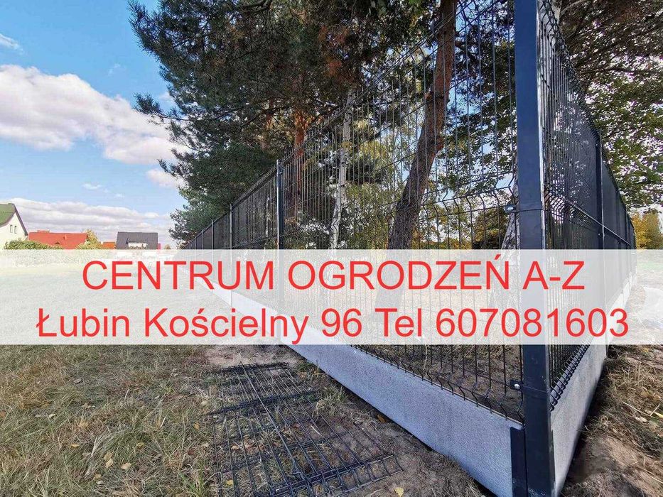 Ogrodzenia panelowe ocynkowane i malowane proszkowo TANIO PRODUCENT