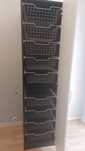 Roupeiro Ikea PAX Branco Preto Castanho 201x50x60cm