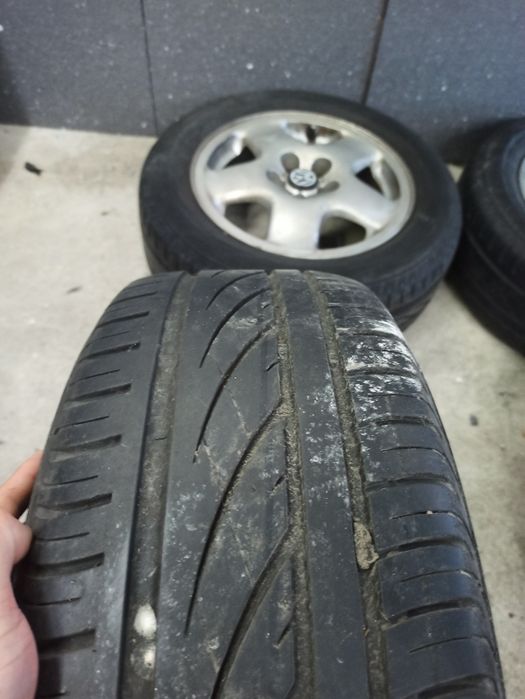 Alufelgi+opony 5x100 *VW golf*