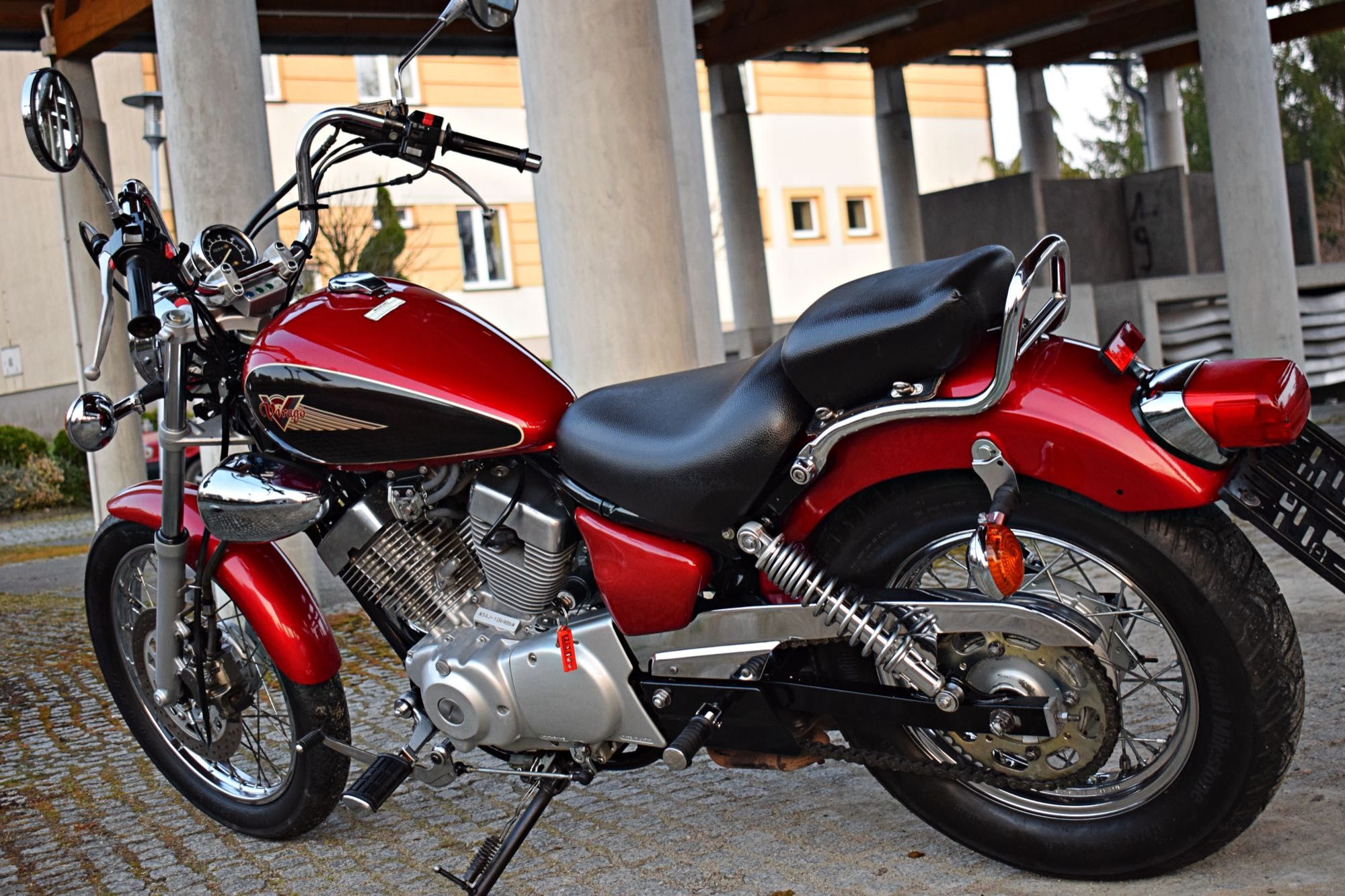 YAMAHA Virago 125 kat B Piękna ZADBANA Bez rdzy W ORYGINALE Bez wkładu