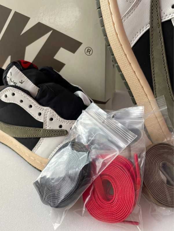 Jordan 1 Retro Low OG SP Travis Scott Olive R.44