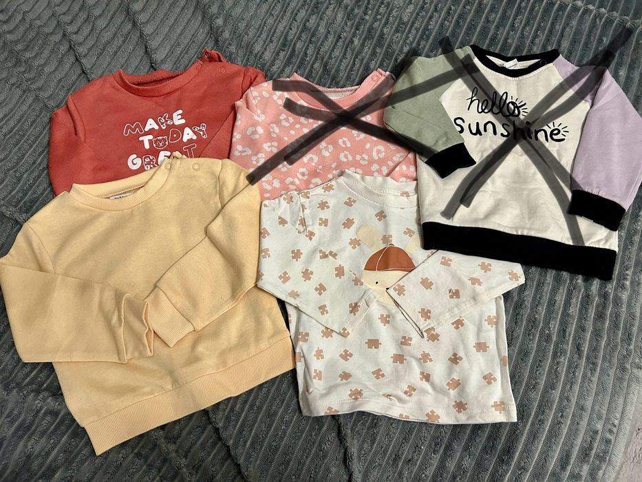 Bluzy dziecięce 80cm