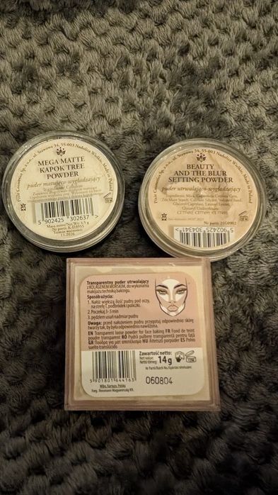 Sprzedam 13 sypkich pudrów