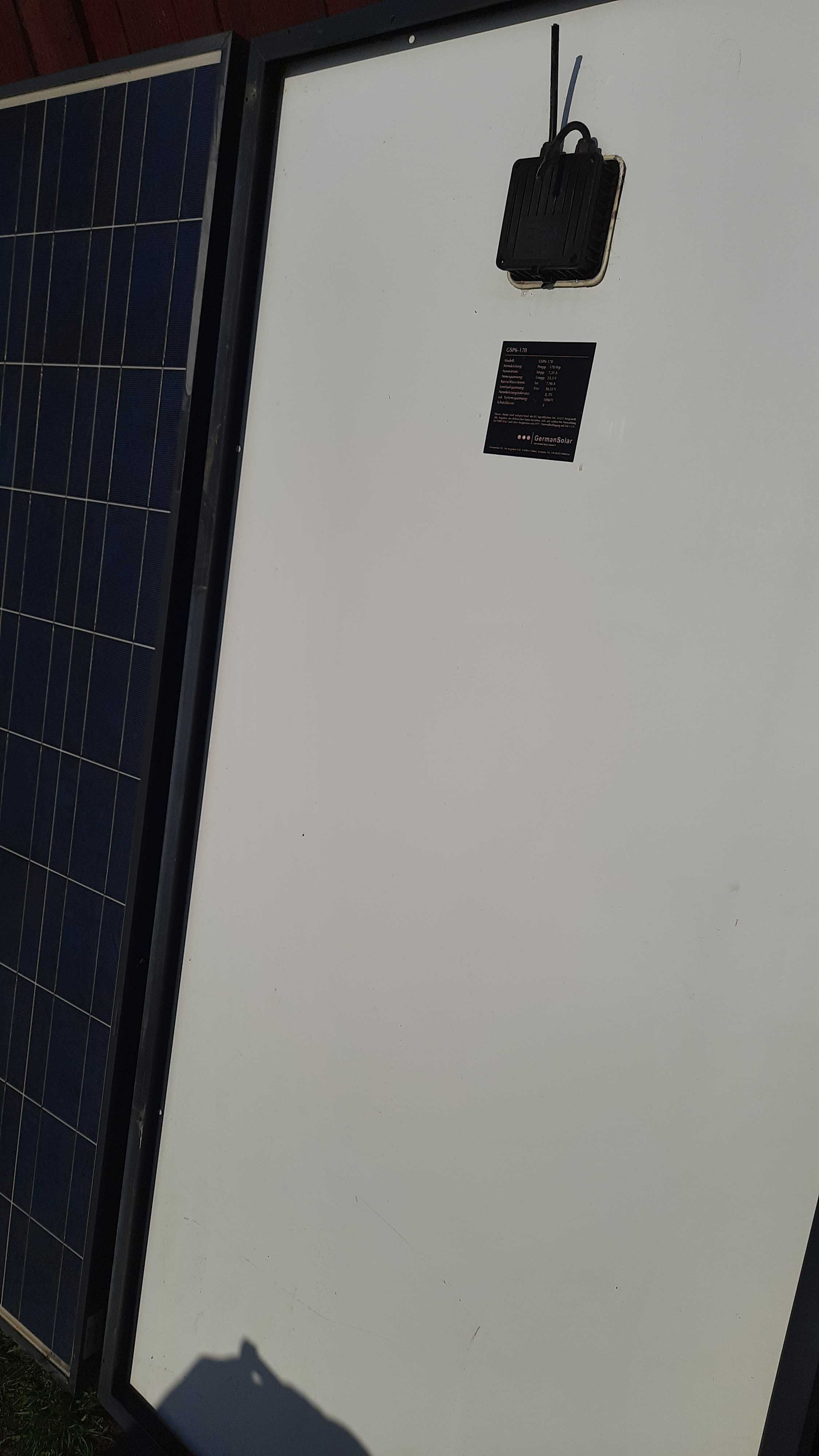Panele moduły fotowoltaiczne 170W słoneczne Germany