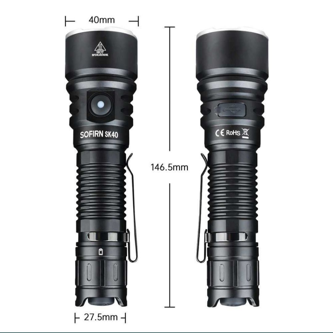 Тактический фонарь sofirn sk40