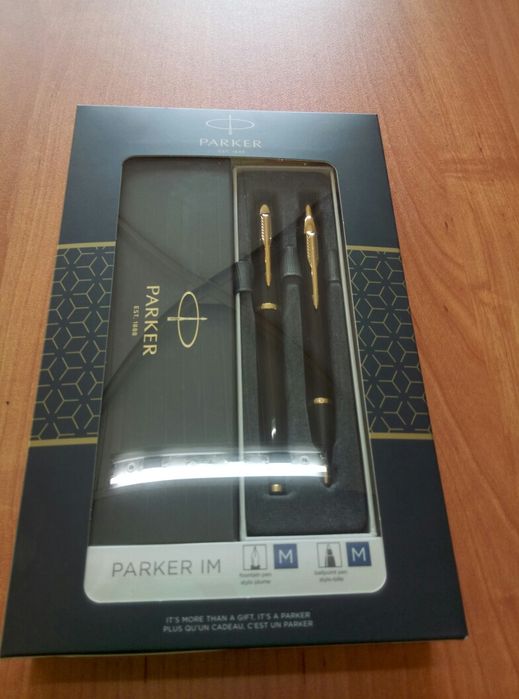 Parker pióro plus długopis komplet