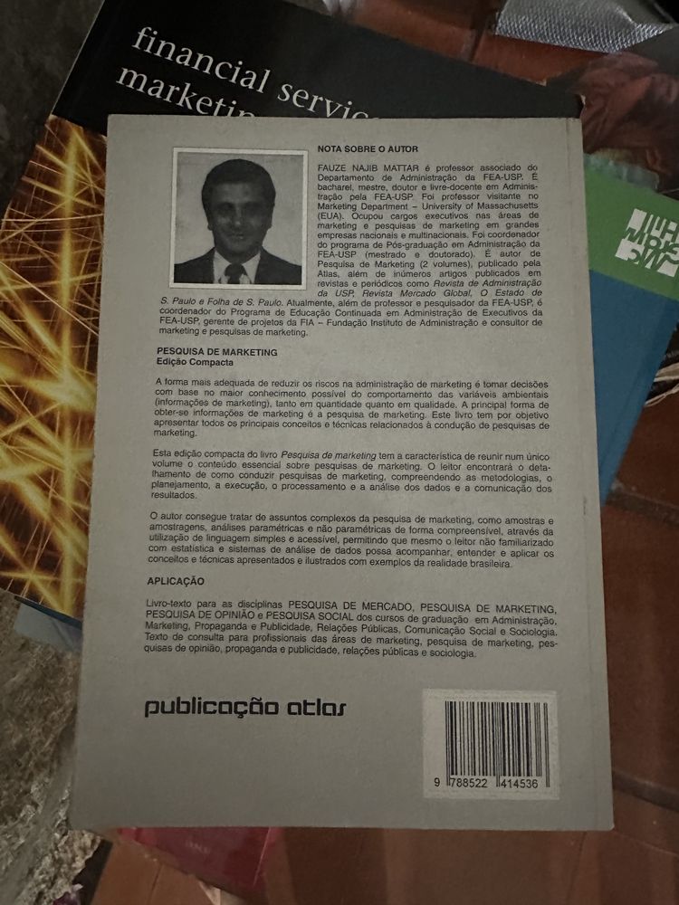 Livro Pesquisa de Marketing - Edição Compacta de Fauze Najib Mattar