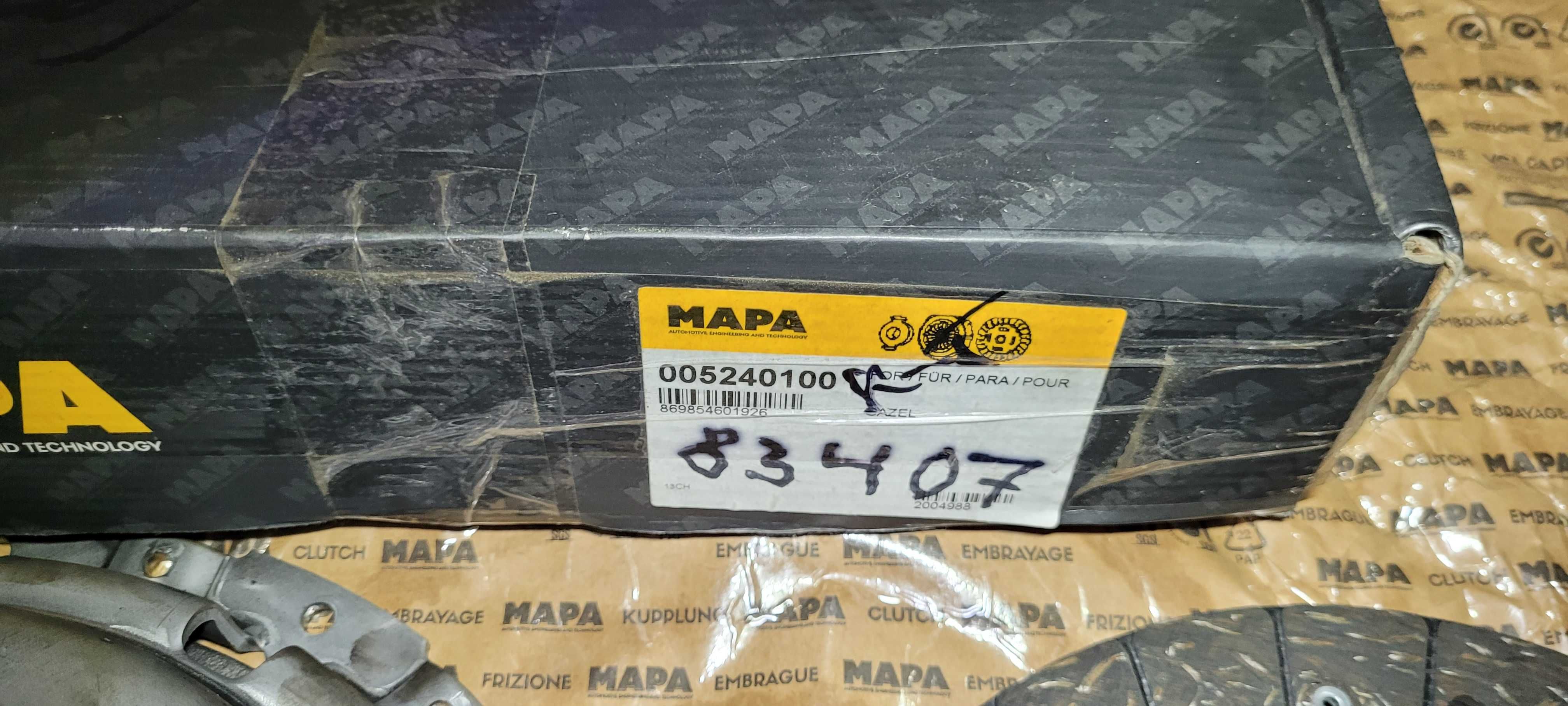 Диски сцепления : к-т нажимн+ведом+муфта Ma-pa Газель 2.8 D TD Cummins