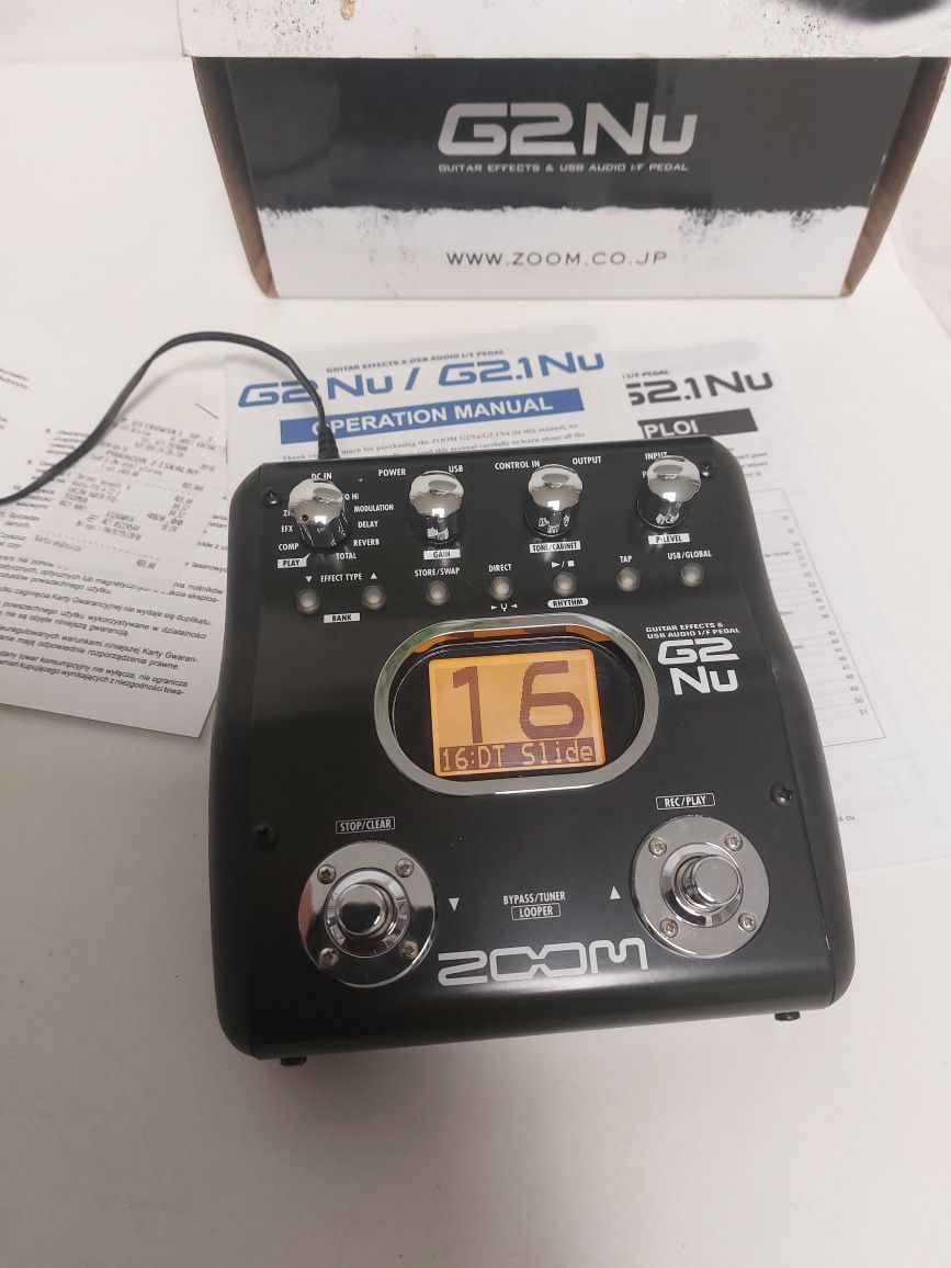 Multiefekt gitarowy zoom G2