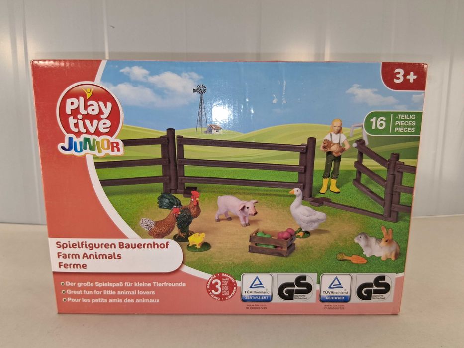 N235 Playtive Junior Figurki Zwierzęta Farma Płot 16 El Nowe