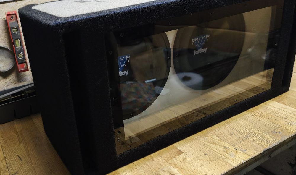 Skrzynia basowa Crunch FAT BOY 2x12" USA 2x30cm 800w rms tuba subwoofe