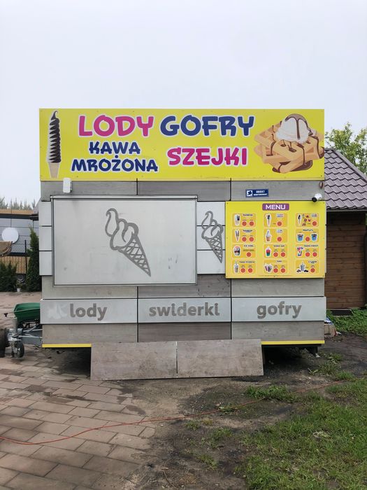 Przyczepa gastronomiczna, lodziarnia, EFE 4000