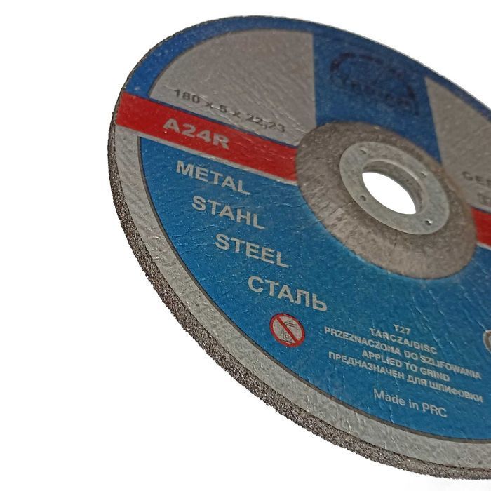 5 sztuk Tarcza do szlifowania metalu stali 180mm x6,0 mm tarcza 180mm