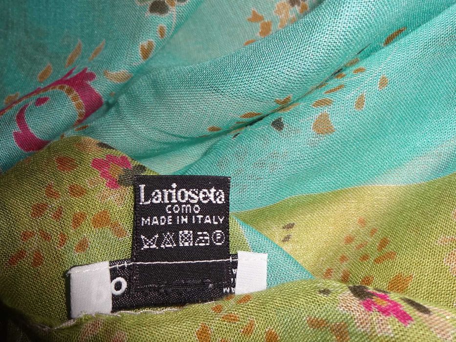 POLLINI Larioseta 100% MODAL bardzo duża chusta apaszka szal 200 cm