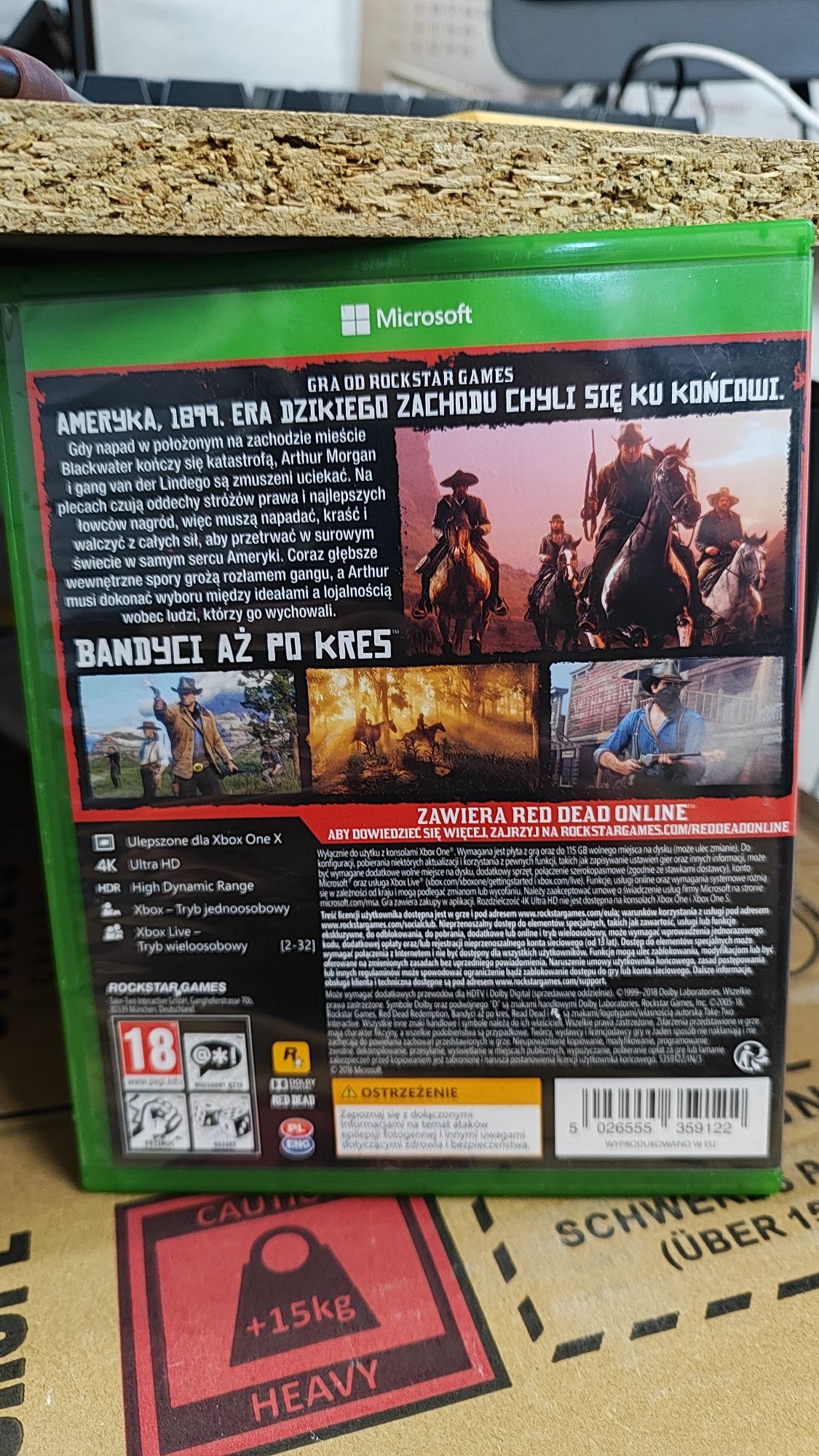 Red Dead Redemption 2 Xbox one PL po polsku + mapa świata