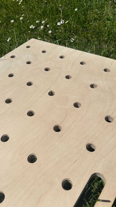 BLAT ROBOCZY STOLARSKI WARSZTATOWY 1200x600 mm ze sklejki wodoodpornej