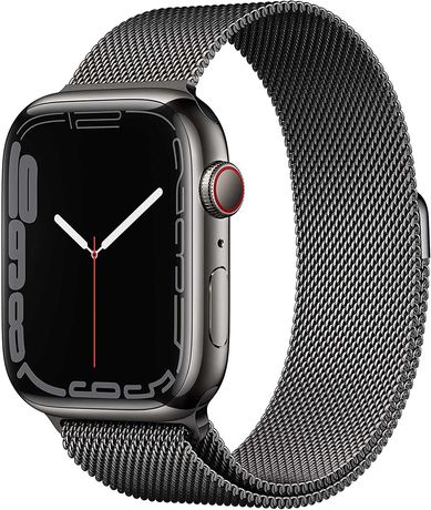 Apple Watch Series 7 (GPS Cellular) cx inox grafite 45 Milanese Loop