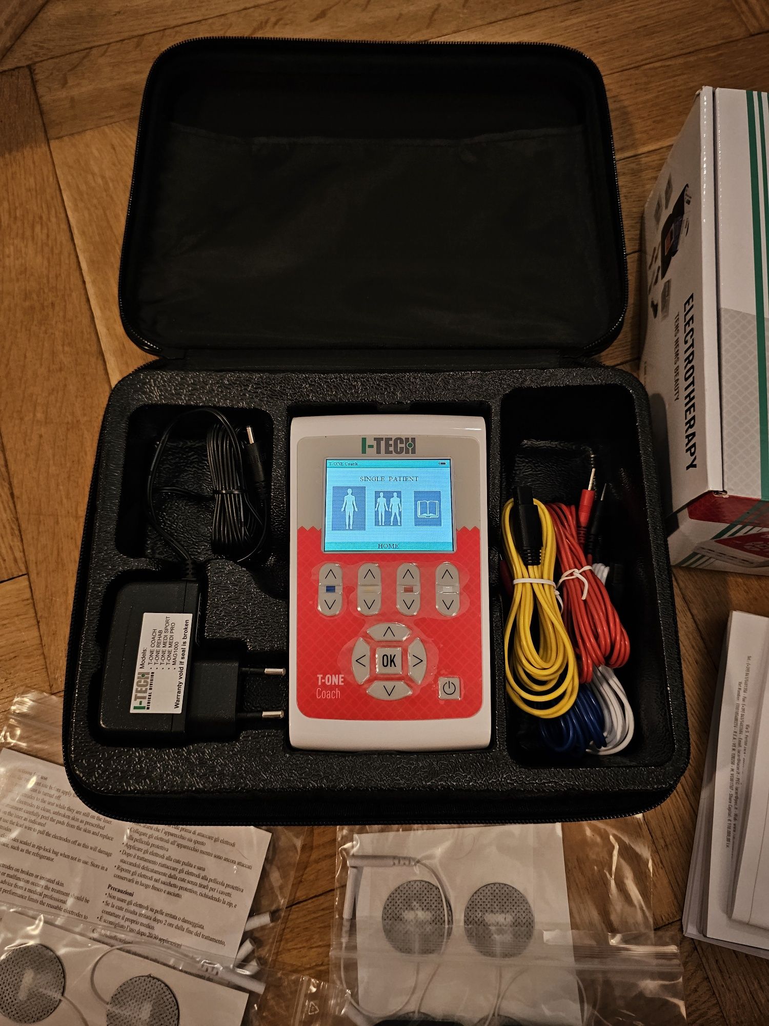 Nowy I-Tech T-One Coach Przenośny Aparat Do Elektroterapii Itech Tone