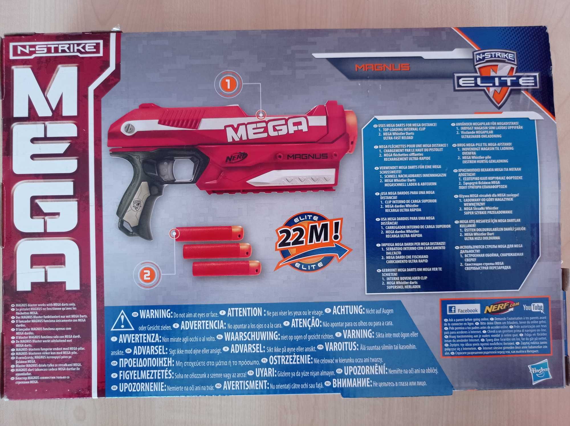 Pistolet Nerf model A4887