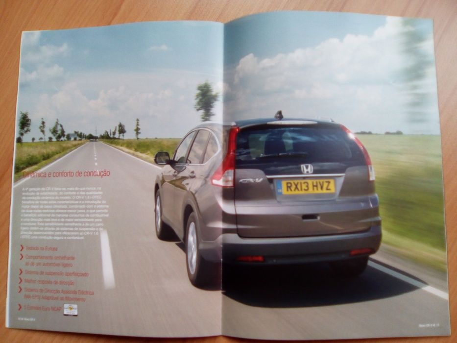 Livro Honda CRV Catálogo troco ktm 2019 MO