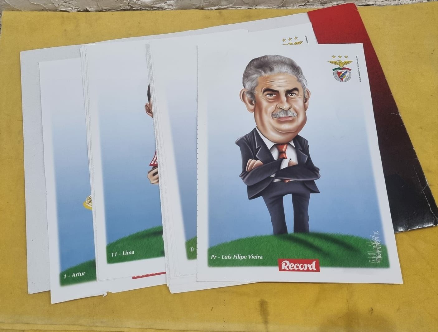Caricaturas Benfica 2014/ 2015