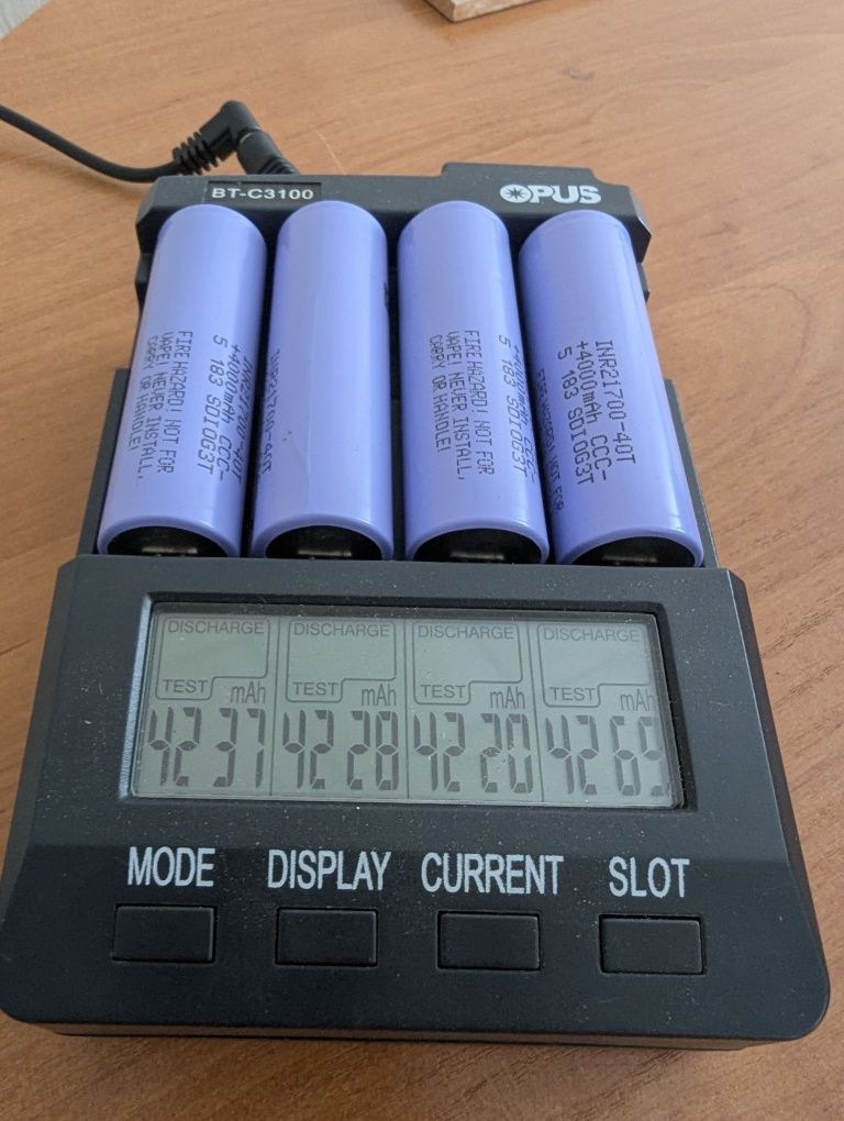 Samsung INR 21700 - 40T 35А Li-ion, Акумулятор, Новий, Високотоковий