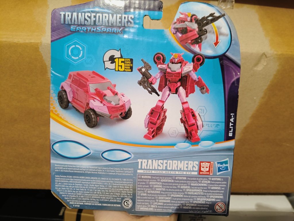 Transformers Earthspark. Elita 1 figurka