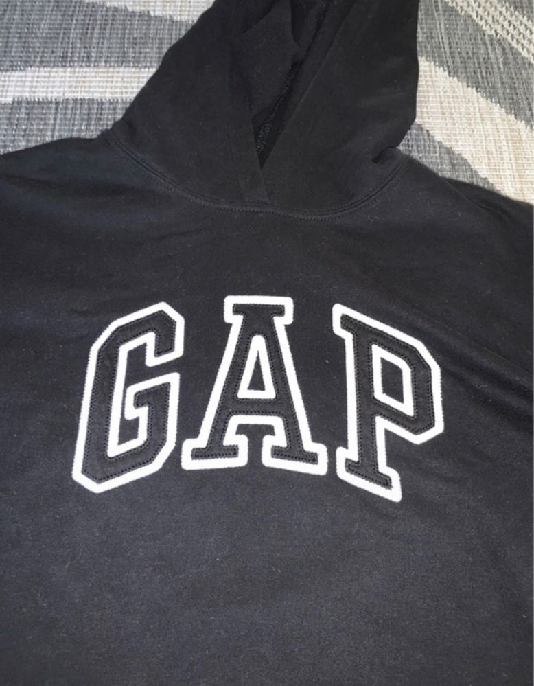 Sweatsirt Gap Preta